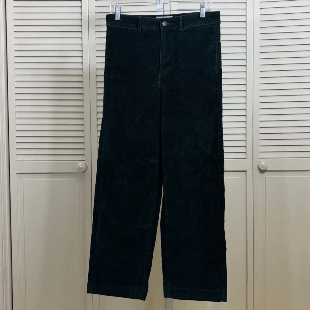 Everlane Corduroy Relaxed Straight Stretch Pants Size 8